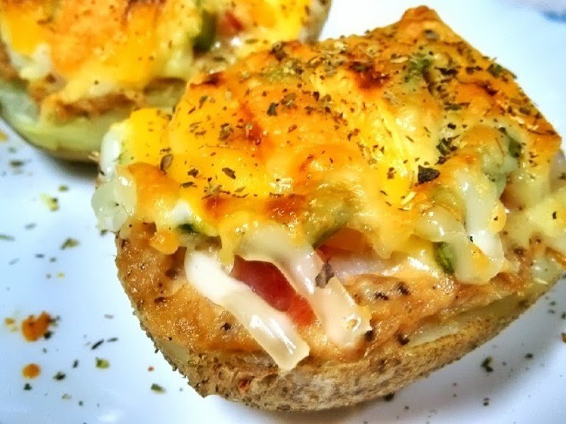 焗烤鲔鱼马铃薯(小烤箱料理)的做法