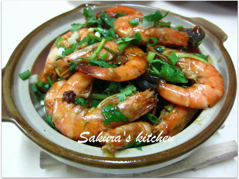 麻辣胡椒虾的做法