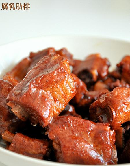 腐乳肋排的做法