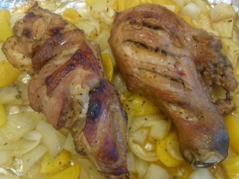 香料烤鸡腿的做法