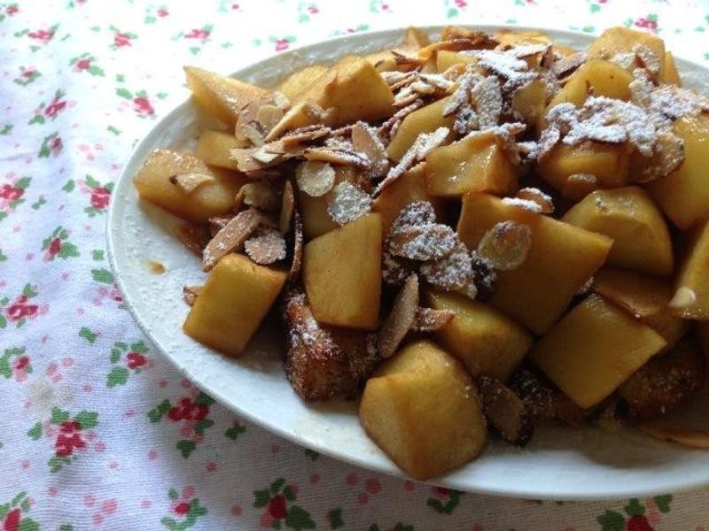 简单无负担用烤的法式吐司的做法