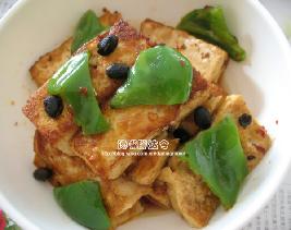 家常豆豉烧豆腐的做法