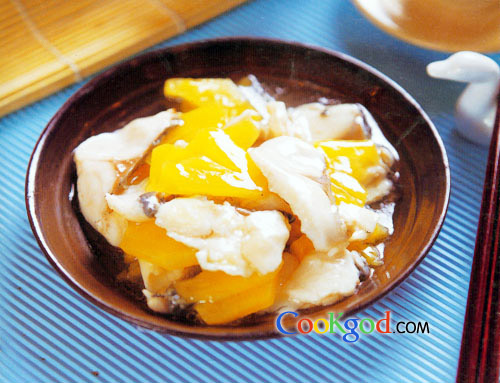 凤梨鱼片的做法