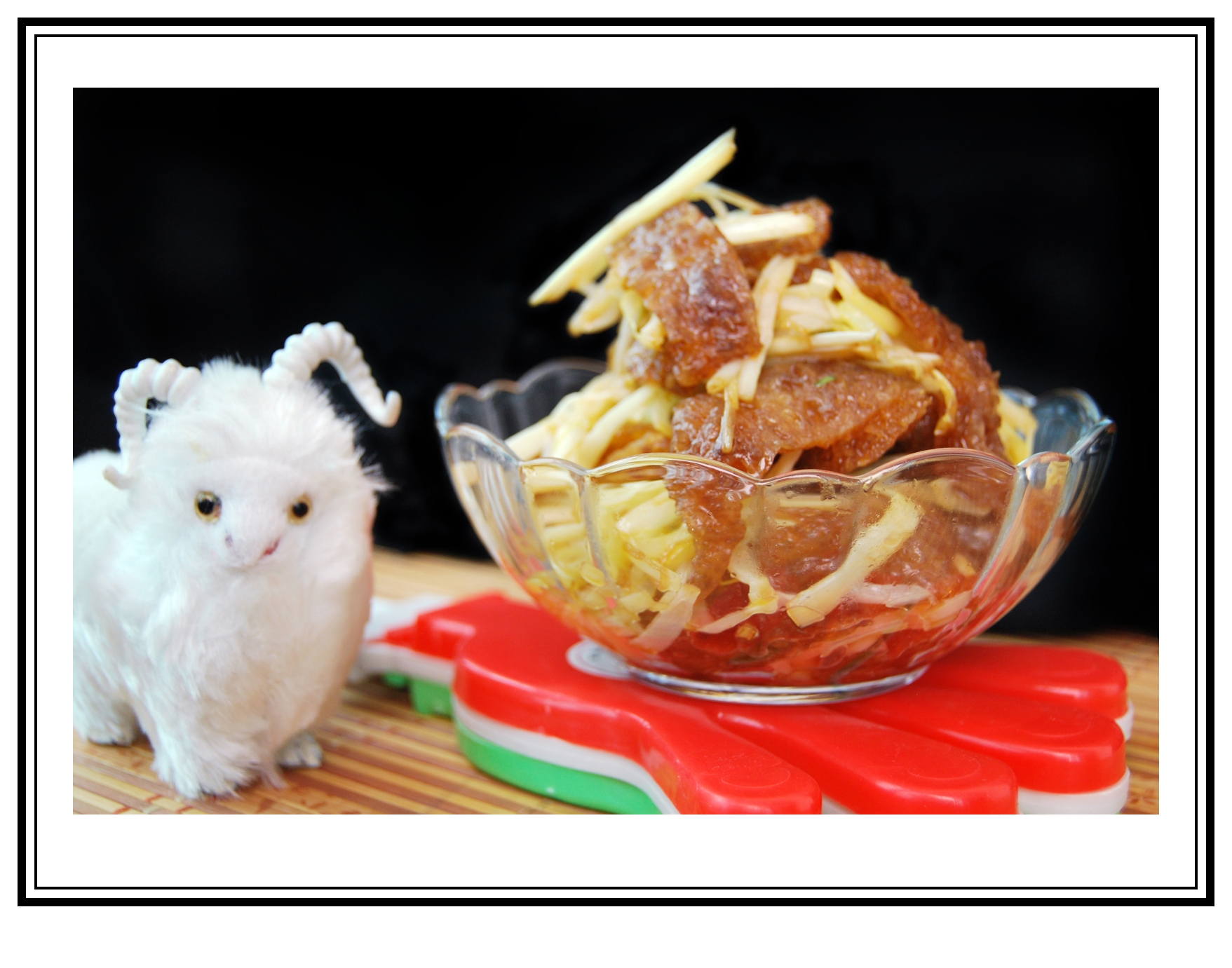 韭黄炒肉皮的做法