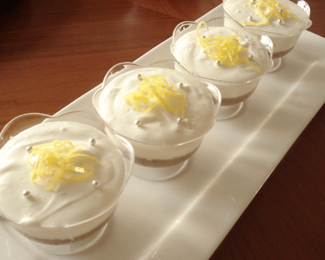 简易柠檬芝士蛋糕的做法