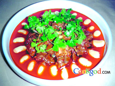 懒汉排骨烧鸡肾的做法