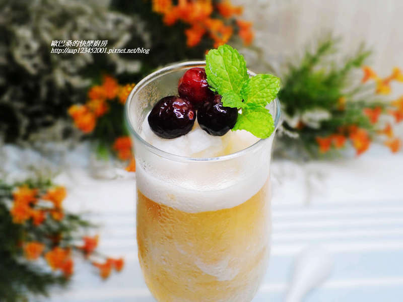 水果梅子冰沙的做法