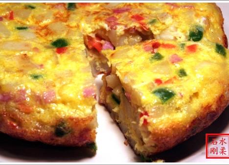 西班牙经典煎蛋饼的做法