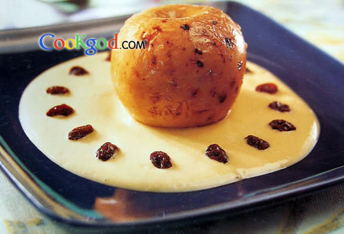 烤苹果配鲜柠汁的做法