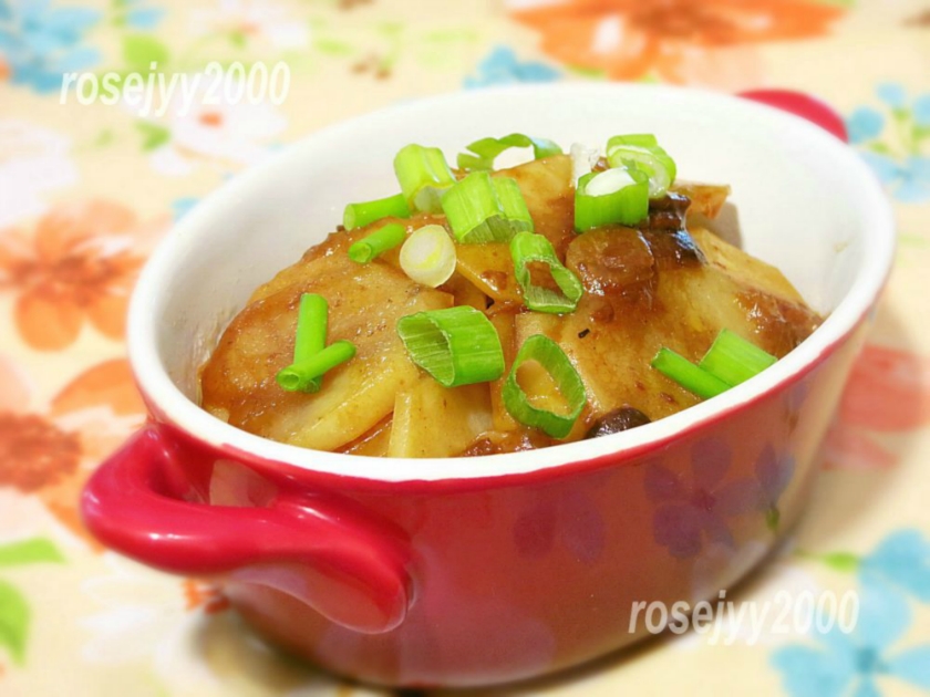 酱爆土豆片的做法