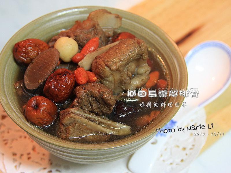 玛莉厨房:何首乌药炖排骨的做法