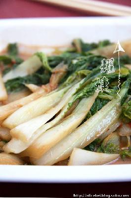 腐乳黄心菜的做法