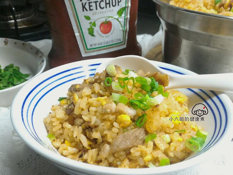 亨氏番茄酱蛋炒饭的做法