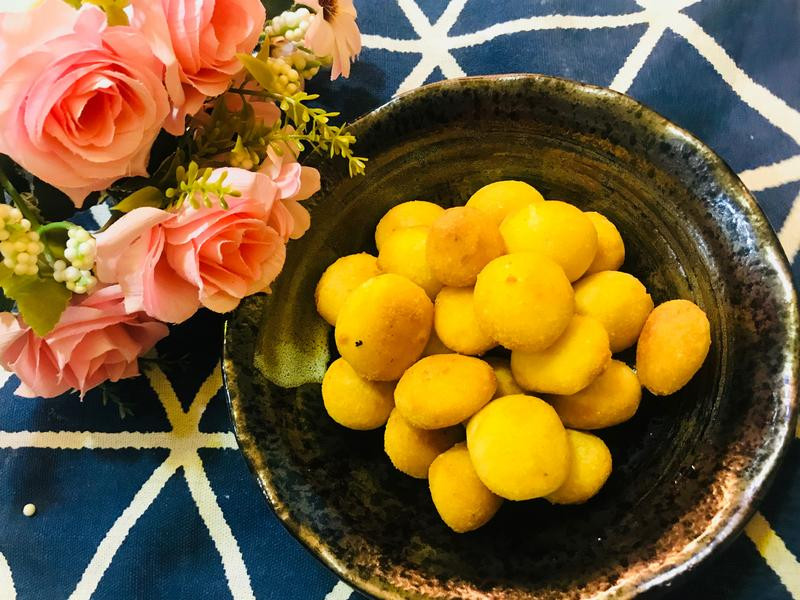 零失败地瓜球的做法