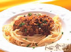 咖哩肉义大利面的做法