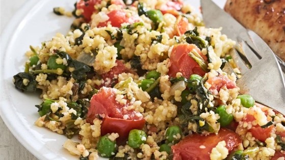 蔬菜小米炒饭的做法