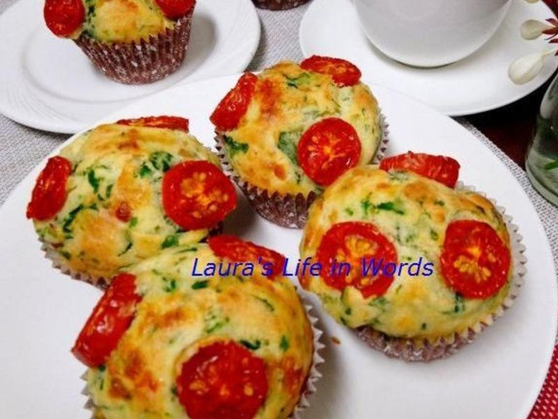 菠菜起司番茄马芬的做法