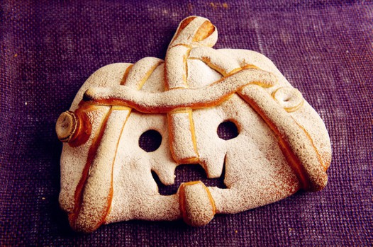 南瓜鬼脸面包的做法