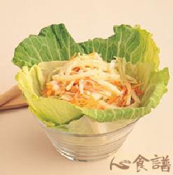凉拌高丽菜的做法
