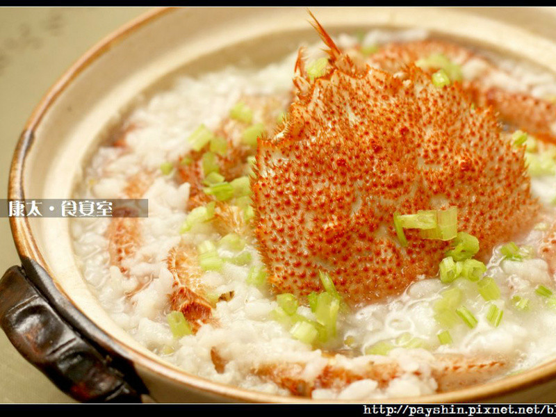 极鲜毛蟹粥的做法