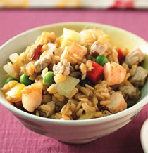 什锦燕麦炒饭的做法