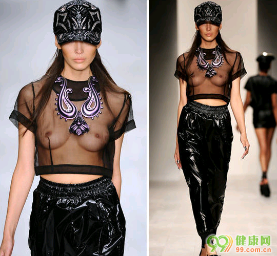 Ůģ��ͼ����ǰ����¶��holdס ��Ůģ�ؿ���¶����(ͼ)