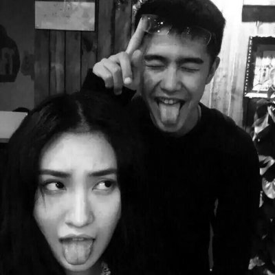 �˸кڰ�����ͷ��--û������Ҷ�û�й�