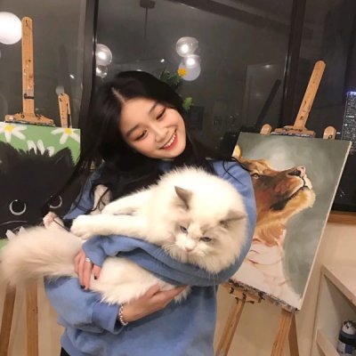 Ư���ÿ���΢�ź���Ů��ͷ��