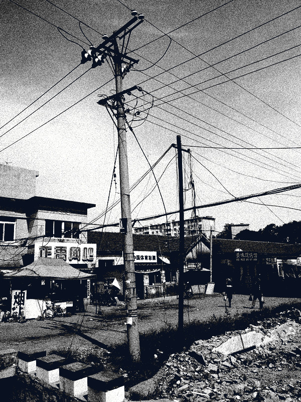 城市后街的情愫